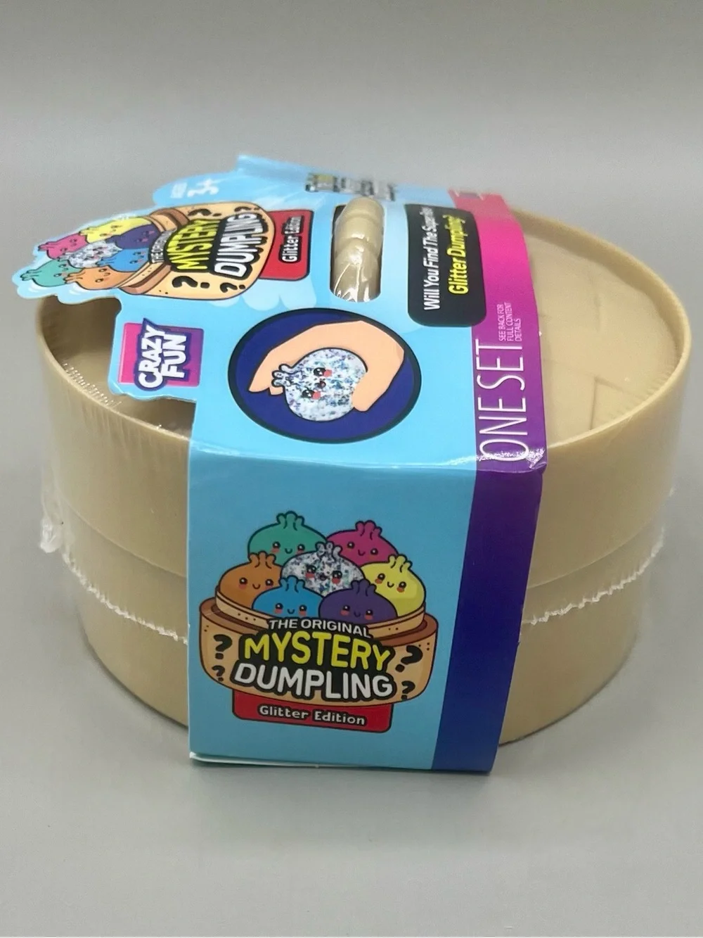 RMS Crazy Fun Original Mystery Glitter ✨Dumpling Edition ~ 4” ~ NEW & SEALED
